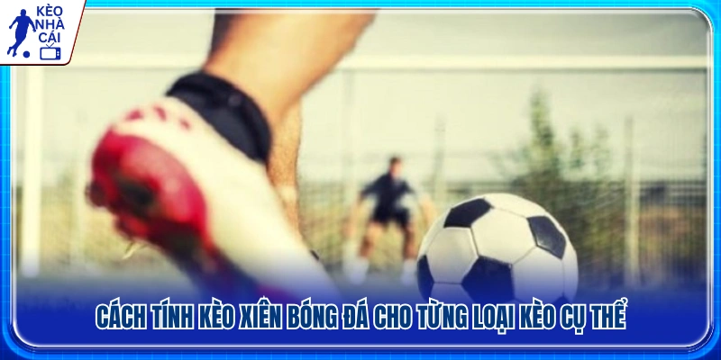 Cách tính kèo xiên bóng đá cho từng hình thức đặt cược